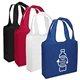 a group of adventure(tm) foldable recycled tote - 16 x 4 x 14.5 - 1 color screen print