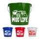 a group of heavy duty 7 quart utility bucket