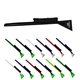 a group of deluxe snowbrush ice scraper