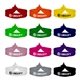 a group of 3/4 elastic fold - over cloth wristband