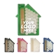 aerial view a group of house shaped candy pick n mints, image 1 of 2