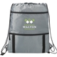 aerial view a gray adventure insulated drawstring, image 1 of 5