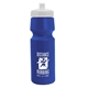 a royal blue bottle & white lid the cyclist - 24 oz bike bottle