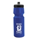 aerial view a royal blue bottle & black lid the cyclist - 24 oz bike bottle, image 1 of 2
