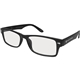 a matte black blue light blocking glasses - matte black