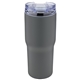aerial view a dark gray 20 oz urban peak(r) trail vacuum tumbler, image 1 of 2