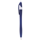 aerial view a blue with white trim blue refill archer2 pen w / colored accents ballpoint pen, image 1 of 2