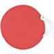 aerial view a solid red twist - n - chill portable fan, image 1 of 2