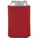 aerial view a red budget collapsible foam folding can cooler holder, image 1 of 2