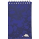 aerial view a blue 3-1/2 x 5 stone paper jotter, image 1 of 3