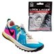 aerial view a white promotional custom lock laces(r) no tie shoe laces, image 1 of 2