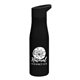 aerial view a black 18 oz emery stainless steel bottle, image 1 of 3