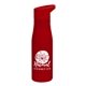 aerial view a red 18 oz emery stainless steel bottle, image 1 of 3