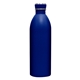 aerial view a blue 32 oz monument stainless steel bottle, image 1 of 5
