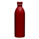 aerial view a red 32 oz monument stainless steel bottle, image 1 of 5