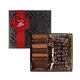 a black 6 piece cookie and confection gift set