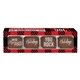 a custom holiday appreciation plaid chocolate slider box