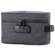 aerial view a gray smell - proof bag with lock, image 1 of 5
