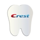 a custom full color coaster - tooth shape