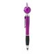 aerial view a pink-hot goofy group lite - up stylus pen, image 1 of 6