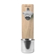 aerial view a wood cuisinart outdoors(r) magnetic bottle opener cup holder, image 1 of 11