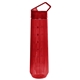 aerial view a red 32 oz hydro time marked bottle, image 1 of 3
