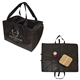 aerial view a black hybrid food mat tote bag, image 1 of 2