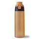 aerial view a orange pms 137 shot caller 700 ml / 24 oz tritantm bottle, image 1 of 2