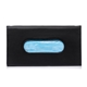 aerial view a black essential car visor mask holder, image 1 of 9