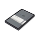 aerial view a slate grey moleskine(r) large notebook gift set, image 1 of 2