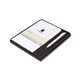 White aerial view a white moleskine(r) large notebook and go pen gift set, image 1 of 2