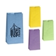 a group of durable paper popcorn bag with serrated top