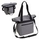 aerial view a gray riverdale 15l waterproof cooler bag, image 1 of 2