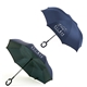 a green plaid/blue stratton reversible umbrella