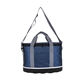 aerial view a navy blue la jolla cooler bag, image 1 of 8