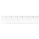 a white 7- day bpa - free pill case made in usa