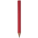 aerial view a red round golf graphite pencil, image 1 of 2