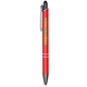 aerial view a red gemini pure ballpoint pen, image 1 of 2