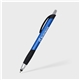aerial view a navy blue osiris stylus holographic pen, image 1 of 2