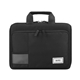aerial view a black solo new york secure - fit 11.6 rpet chromebook case, image 1 of 10