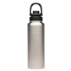 aerial view a steel icool(r) durango 40 oz double wall, stainless steel water bottle, image 1 of 5
