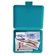 aerial view a teal microhalt(tm) beach kit, image 2 of 2