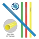 a group of microhalt(tm) boba straw