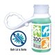 aerial view a group of 1 oz aloe vera gel with lanyard, full color digital, image 1 of 5