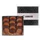 a black/silver 18 round cookie gift box