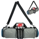 aerial view a gray ridge secure yoga mat bag, image 1 of 2