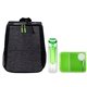 aerial view a green x line on the go infuser kit, image 1 of 2
