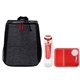 aerial view a red x line on the go infuser kit, image 1 of 2