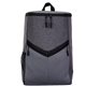 aerial view a black victory cooler backpack, image 1 of 2