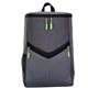 aerial view a green victory cooler backpack, image 1 of 2